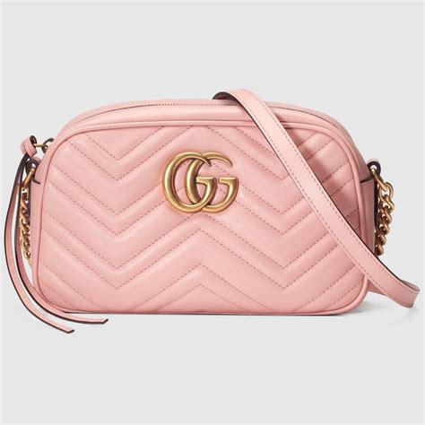 gucci marmont mini light pink|gucci large marmont shoulder bag.